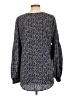 CAbi 100% Polyester Gray Long Sleeve Blouse Size L - photo 2