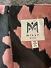 Milly Minis 100% Polyester Print Black Dress Size 12 - photo 3
