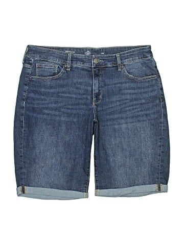 St. John's Bay Denim Shorts (view 1)