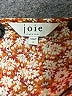 Joie 100% Viscose Floral Orange Long Sleeve Blouse Size S - photo 7