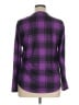 Unbranded 100% Polyester Purple Long Sleeve Blouse Size XL - photo 2