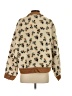 Unbranded 100% Polyester Floral Tan Jacket Size S - photo 2