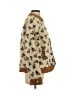Unbranded 100% Polyester Floral Tan Jacket Size S - photo 4