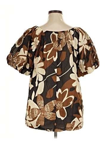 Umgee Short Sleeve Blouse (view 2)