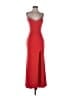 Jovani 100% Polyester Red Cocktail Dress Size 4 - photo 1