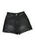 H&M Black Denim Shorts Size 20 - photo 1