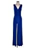 Pappagallo Solid Blue Jumpsuit Size S - photo 1