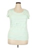 DKNYC Green Short Sleeve Top Size XXL - photo 1