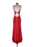 Jovani 100% Polyester Red Cocktail Dress Size 4 - photo 2