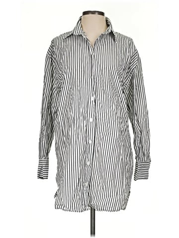 Enza Costa Long Sleeve Button-Down Shirt (view 1)