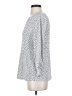 Adrianna Papell Silver 3/4 Sleeve Blouse Size S - photo 5