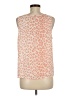 CAbi 100% Polyester Orange Sleeveless Top Size M - photo 2