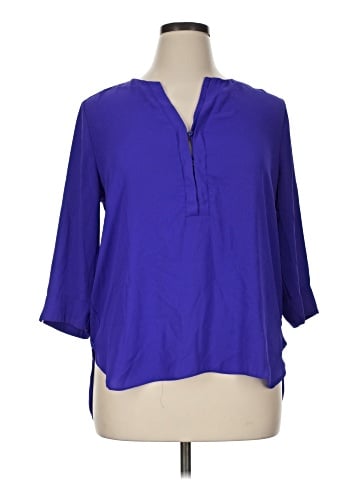 Dana Buchman 3/4 Sleeve Blouse (view 1)