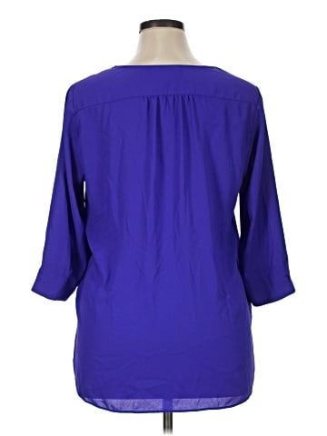 Dana Buchman 3/4 Sleeve Blouse (view 2)