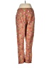 Agnes B. Paisley Orange Casual Pants Size EU (FR) 40 / US 8 - photo 2