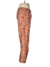 Agnes B. Paisley Orange Casual Pants Size EU (FR) 40 / US 8 - photo 4