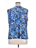 Laura Scott Blue Sleeveless Blouse Size XL - photo 2