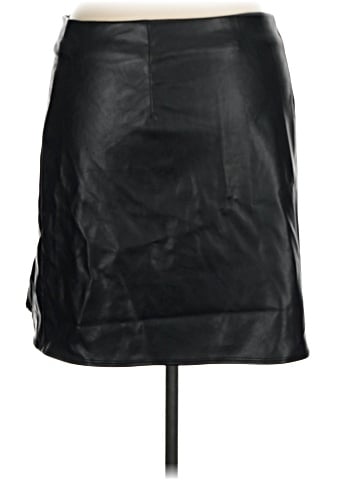 Old Navy Faux Leather Skirt (view 2)