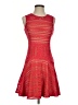 BCBGMAXAZRIA Tweed Red Cocktail Dress Size XS - photo 1