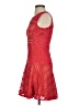 BCBGMAXAZRIA Tweed Red Cocktail Dress Size XS - photo 5