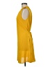 Unbranded 100% Polyester Solid Yellow Casual Dress Size 6 - photo 5