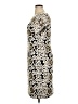 St. John 100% Polyester Paisley Ivory Cocktail Dress Size 14 - photo 5