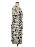 St. John 100% Polyester Paisley Ivory Cocktail Dress Size 14 - photo 4