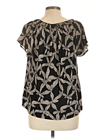 Ann Taylor LOFT Short Sleeve Blouse (view 2)