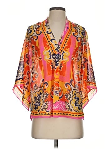 Carmen Carmen Marc Valvo 3/4 Sleeve Blouse (view 1)