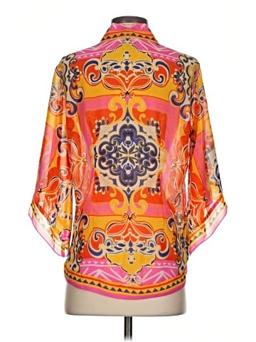 Carmen Carmen Marc Valvo 3/4 Sleeve Blouse (view 2)