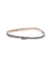 J.Crew 100% Leather Silver Leather Belt Size S - photo 1