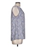Papermoon Blue Sleeveless Blouse Size L - photo 4