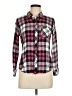 Rails Plaid Burgundy Long Sleeve Button-Down Shirt Size M - photo 1