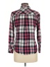 Rails Plaid Burgundy Long Sleeve Button-Down Shirt Size M - photo 2