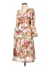 Tiffany Rose 100% Polyester Floral Pink Cocktail Dress Size 1 - photo 1