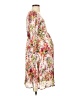 Tiffany Rose 100% Polyester Floral Pink Cocktail Dress Size 1 - photo 4