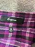 Express Plaid Purple Casual Dress Size XS - photo 7