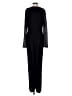BCBGMAXAZRIA 100% Polyester Black Jumpsuit Size 8 - photo 2