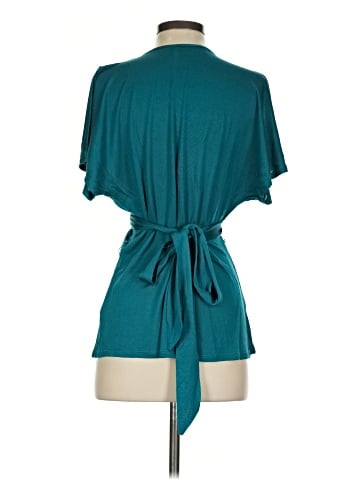 Nu Collective Short Sleeve Silk Top (view 2)