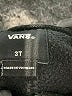 Vans Black Zip Up Hoodie Size 3T - photo 3