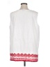 Talbots 100% Cotton White Sleeveless Blouse Size 2X - photo 2