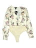 Forever 21 Ivory Bodysuit Size M - photo 1