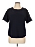 Rose + Olive Black Short Sleeve Top Size L - photo 1