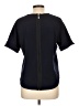 Rose + Olive Black Short Sleeve Top Size L - photo 2