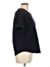 Rose + Olive Black Short Sleeve Top Size L - photo 4