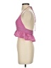 Blue Blush Pink Sleeveless Blouse Size S - photo 5