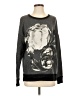 J.Crew 100% Cotton Floral Gray Pullover Sweater Size S - photo 1
