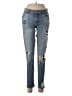 Divided by H&M Hearts Blue Jeans Size 4 - photo 1