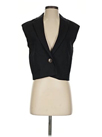 Zara Sleeveless Button-Down Shirt (view 1)