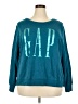 Gap Graphic Teal Sweatshirt Size XXL - photo 1